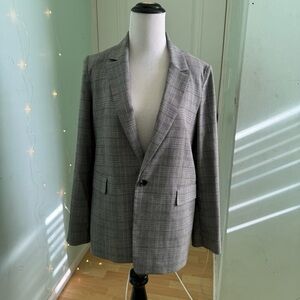 Mixxo Plaid Blazer